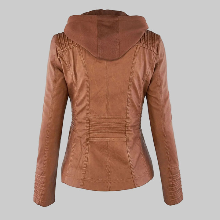 Hooded Moto Jacket