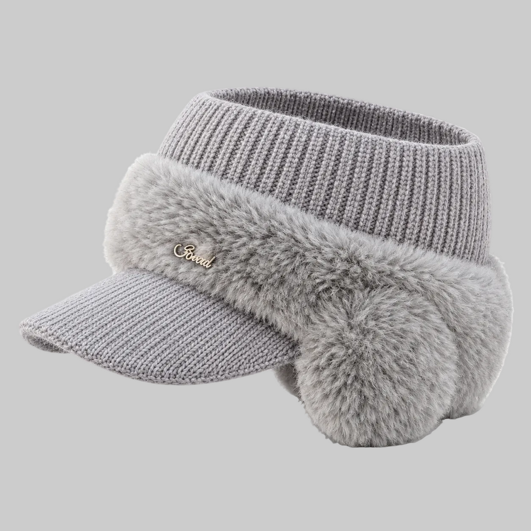 Open-Crown Knitted Ponytail Beanie