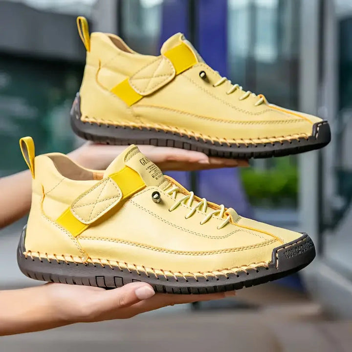 Unisex Cushioned Slip-On Trainers with Wide Toe Box