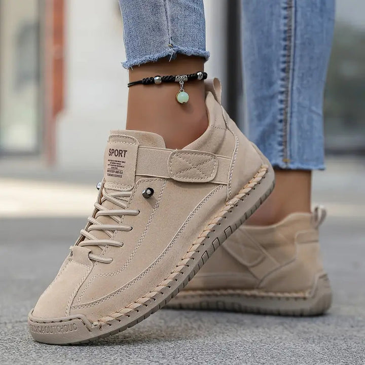 Unisex Cushioned Slip-On Trainers with Wide Toe Box