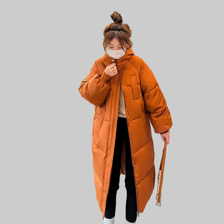 Classic Hooded Long Puffer Coat