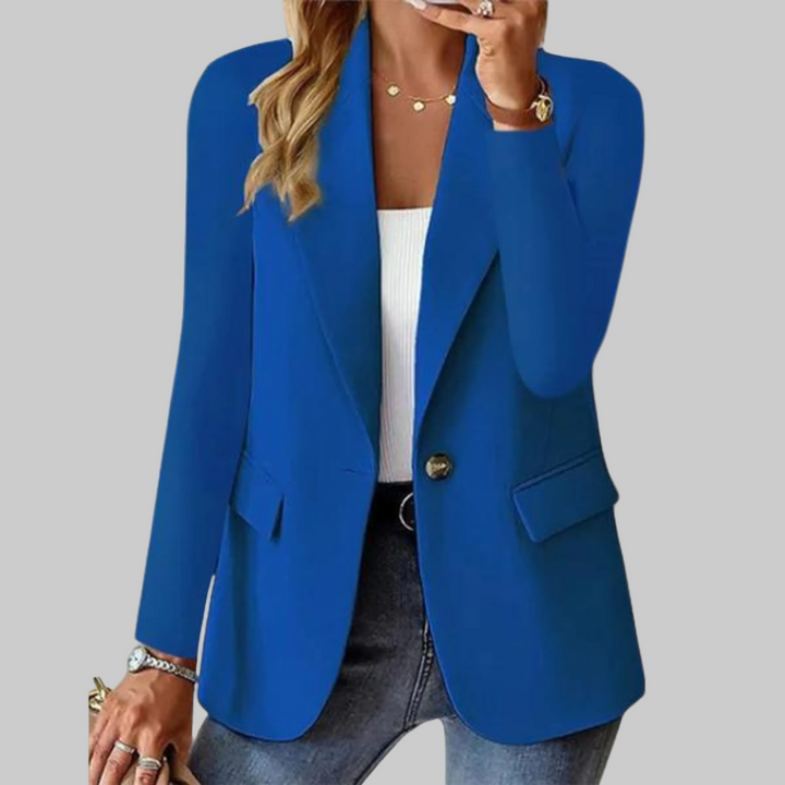 Women's Tailored One-Button Blazer