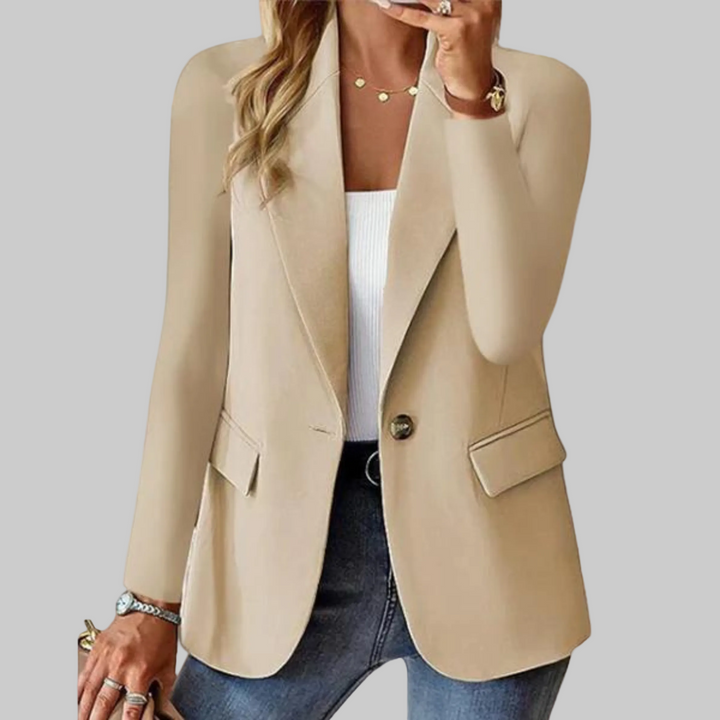 Women's Tailored One-Button Blazer