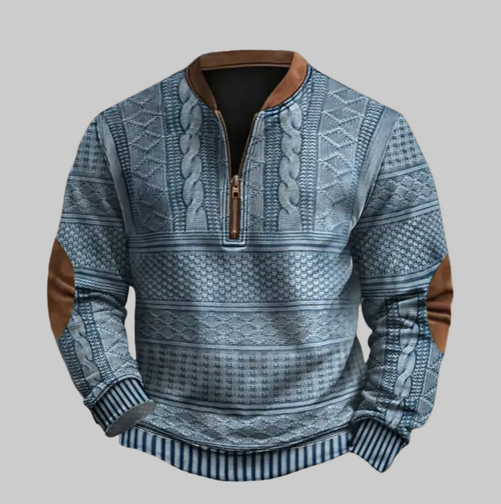 Dimitri™ Retro Zip-Up Sweater