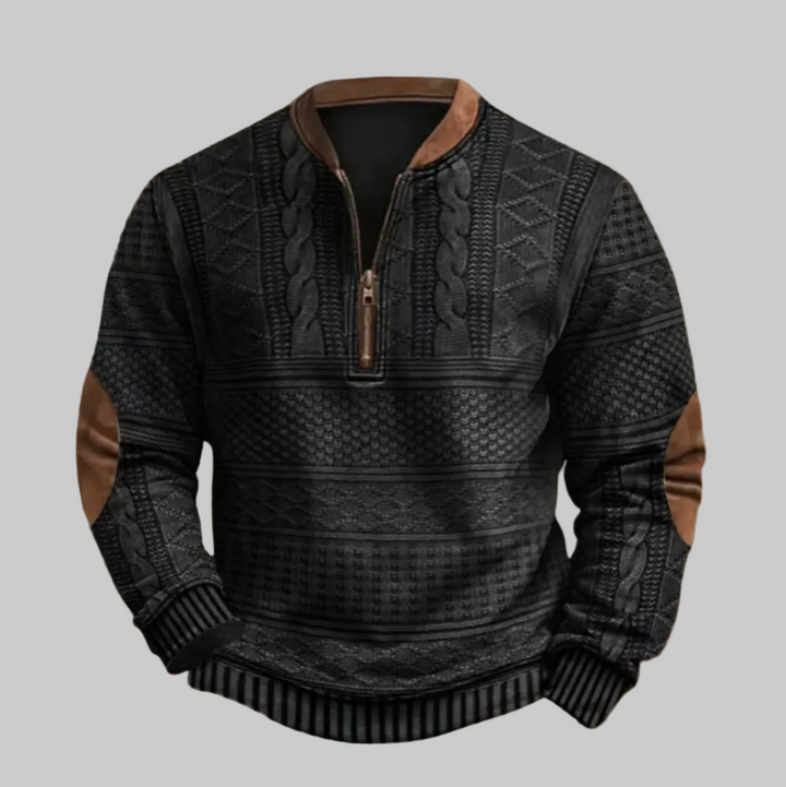 Dimitri™ Retro Zip-Up Sweater