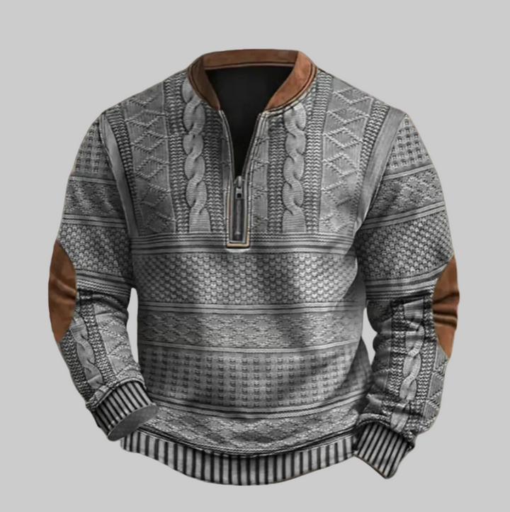 Dimitri™ Retro Zip-Up Sweater