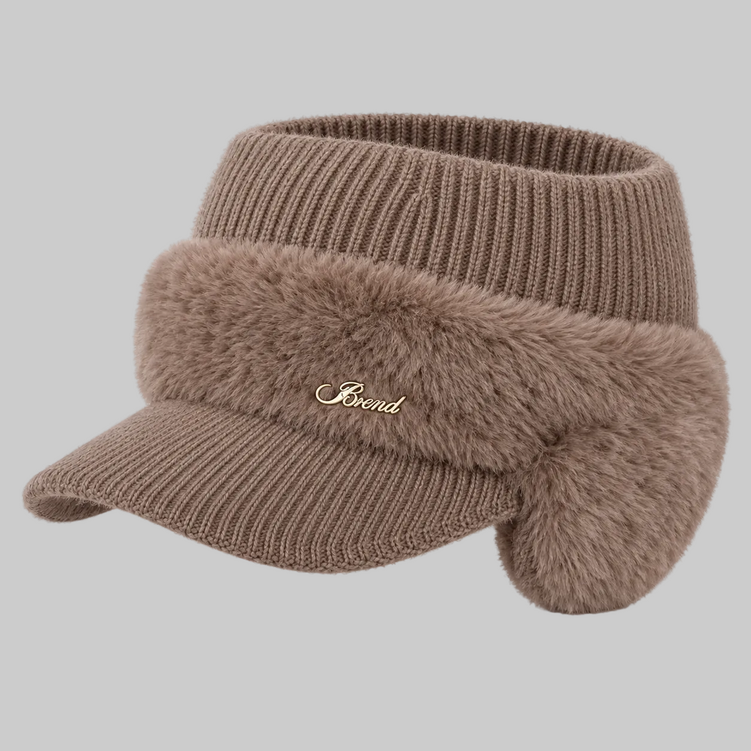 Open-Crown Knitted Ponytail Beanie