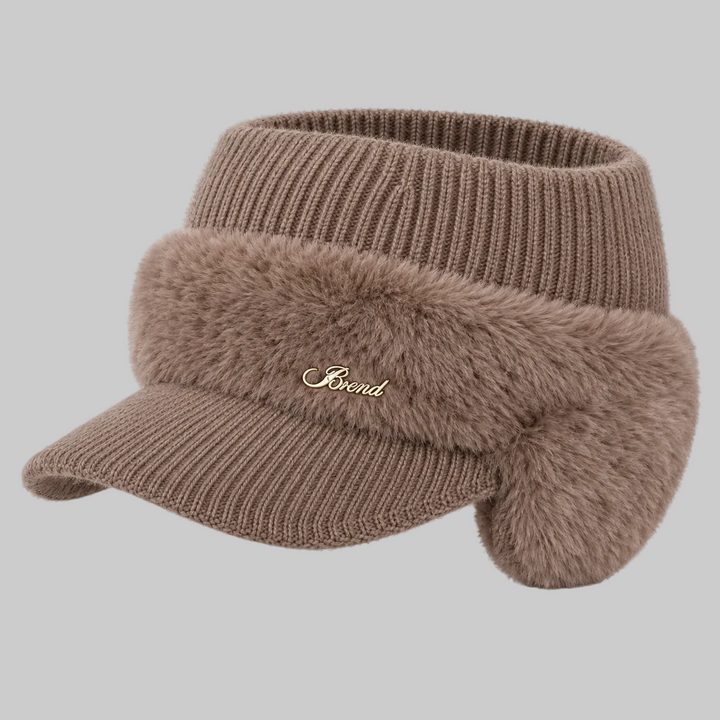 Open-Crown Knitted Ponytail Beanie