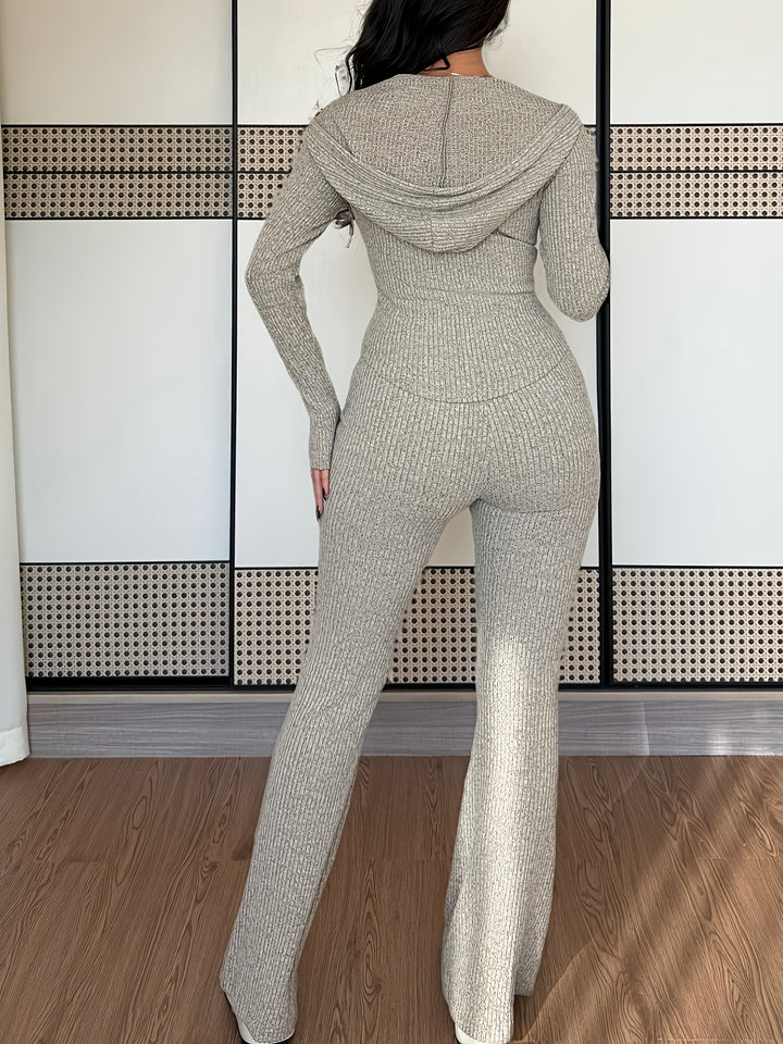 Women's Ribbed Lounge Set