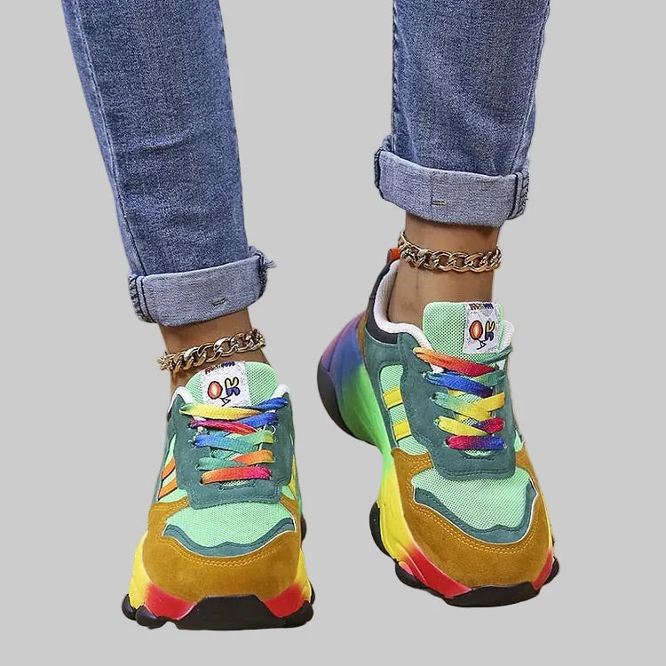 Orthopedic Sneakers with Wide Toe Box and Arch Support
