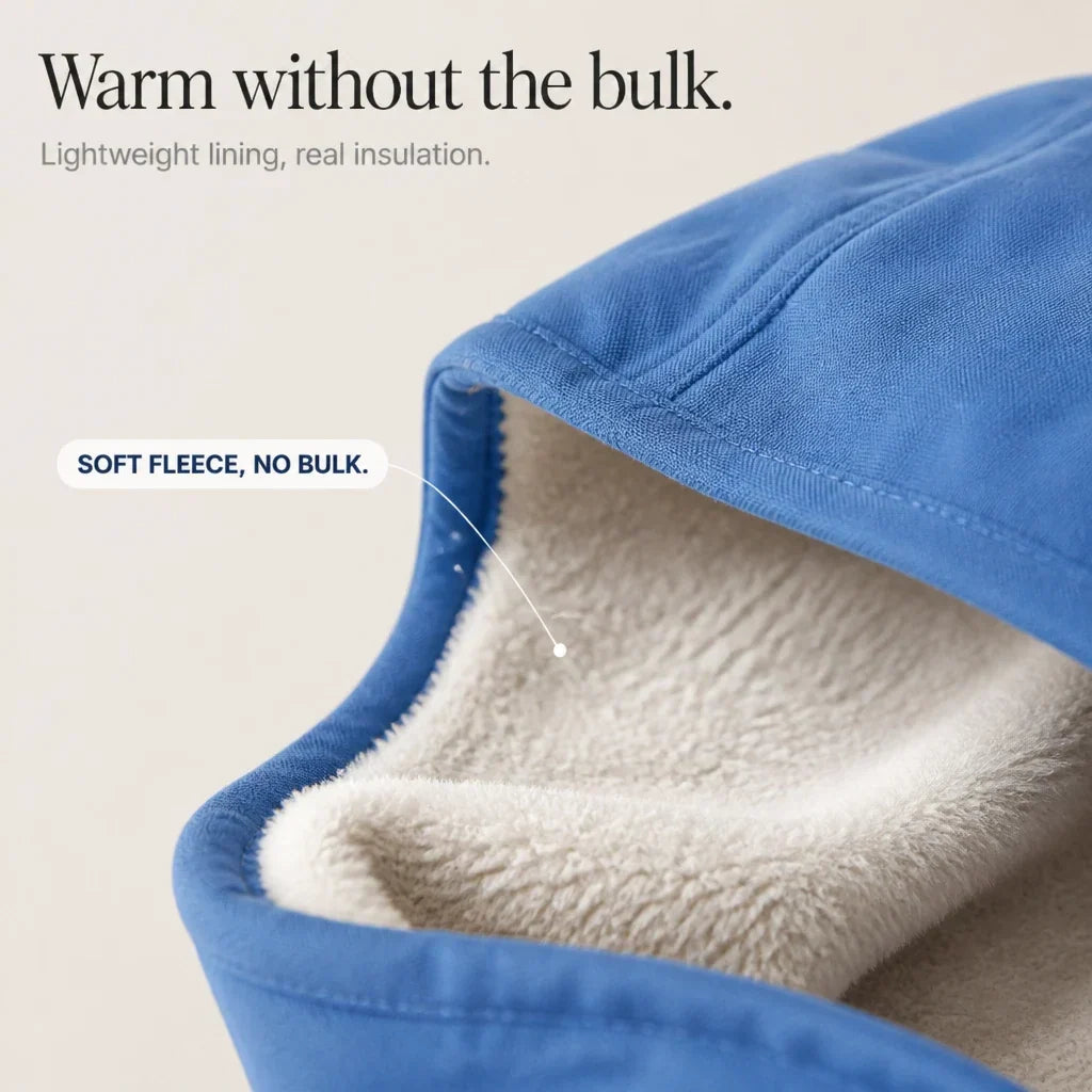 Women's Fleece-Lined Hooded Winter Jacket