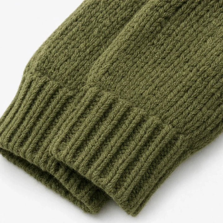 Women's Oversized Cable-Knit Longline Cardigan