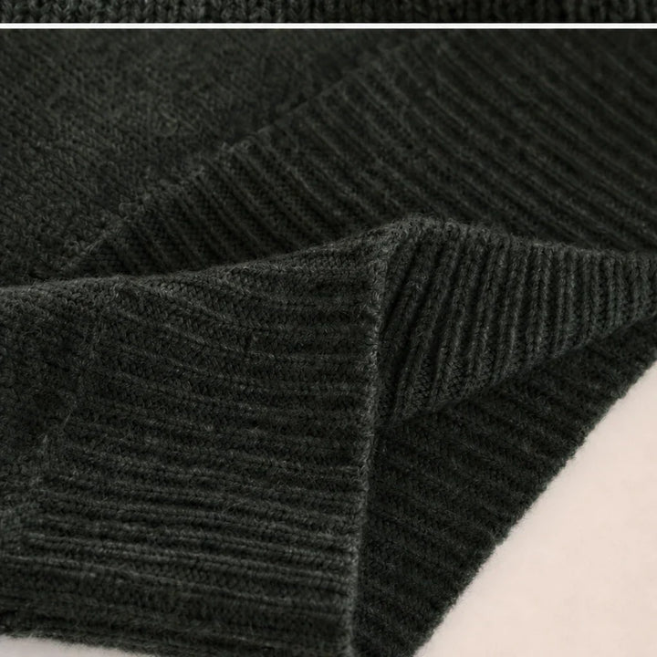 Women's Oversized V-Neck Knit Jumper