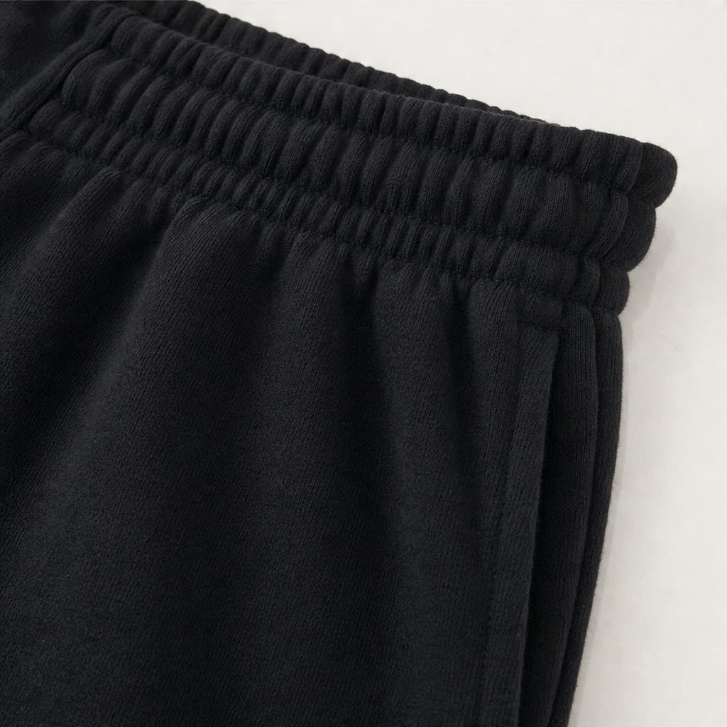 Contrast-Piped Wide-Leg Lounge Set