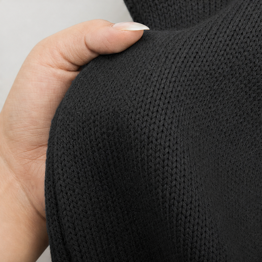Relaxed Crew-Neck Knit Jumper