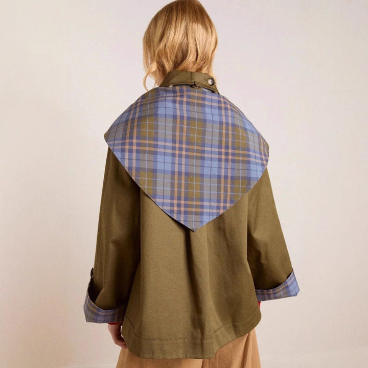 Women's Oversized Double-Breasted Trench Coat