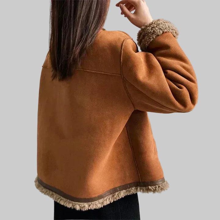 Women's Tailored Mid-Length Buttoned Jacket