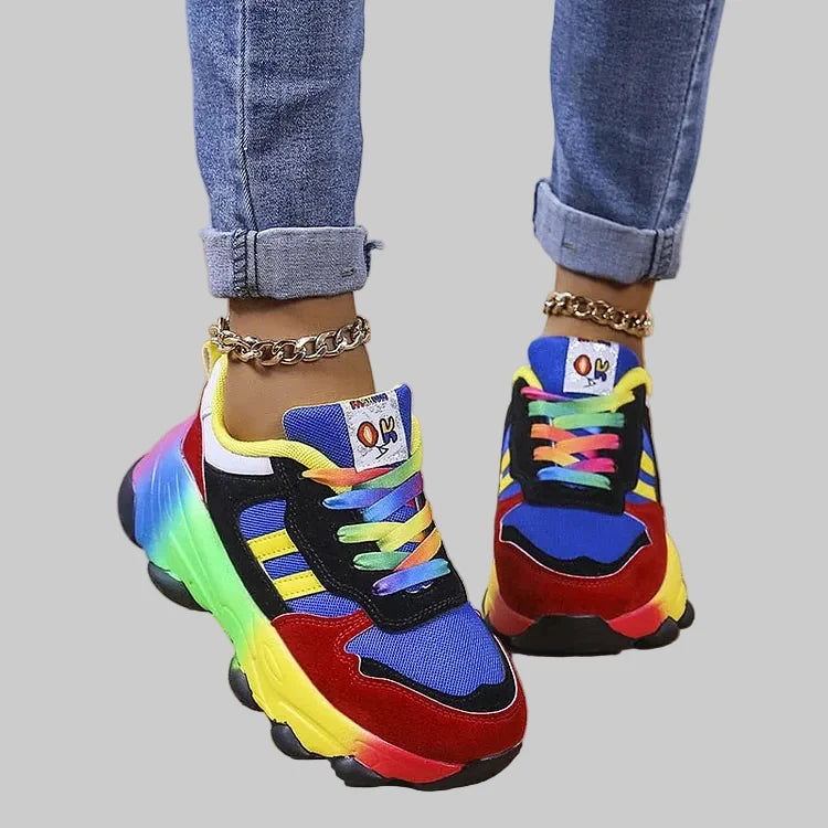 Orthopedic Sneakers with Wide Toe Box and Arch Support