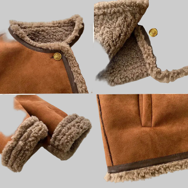 Women's Tailored Mid-Length Buttoned Jacket