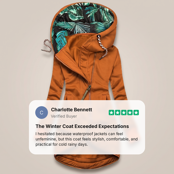 Women's Hooded Zip-Front Winter Parka