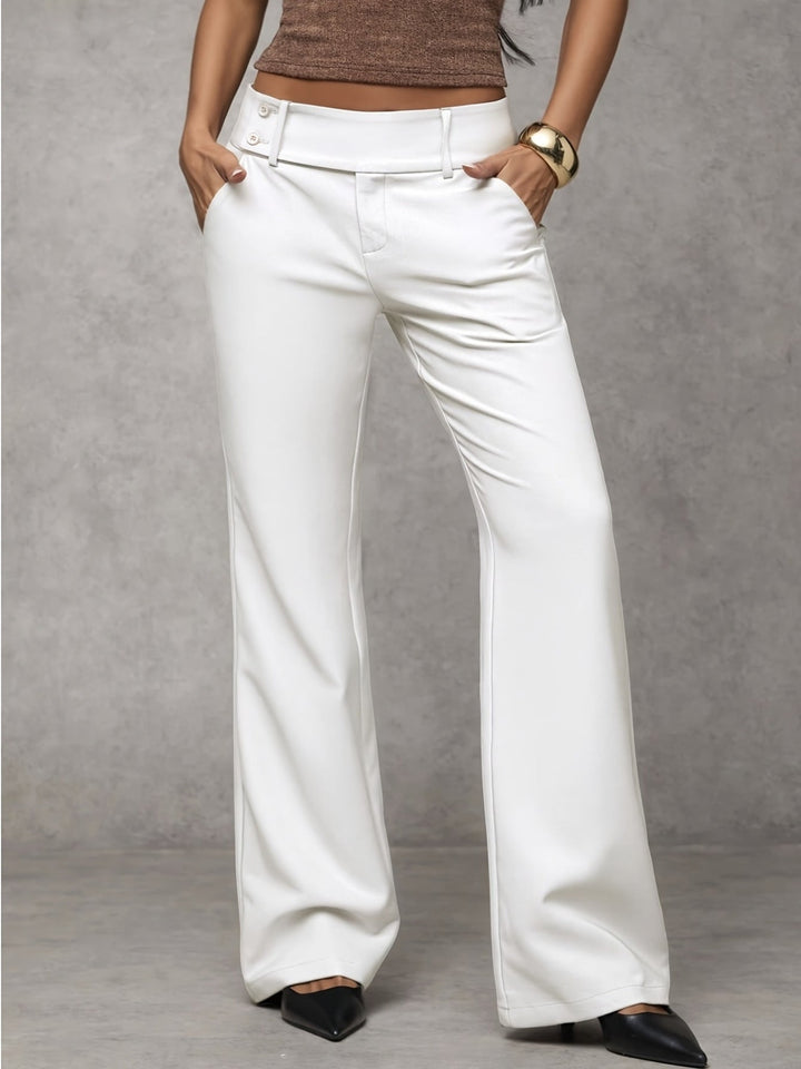 Women’s High-Waisted Wide-Leg Trousers