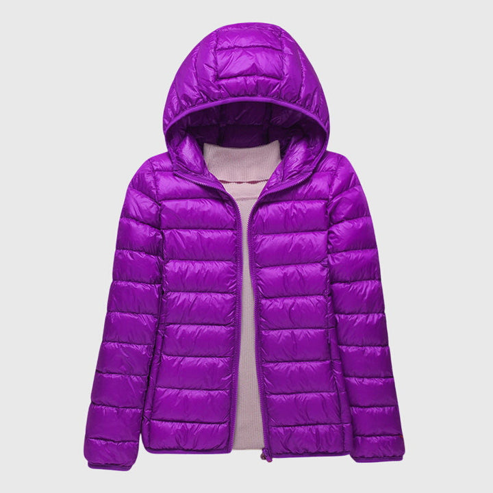 Ultra-Light Hooded Quilted Jacket