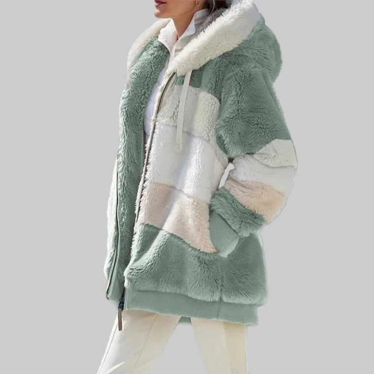 Hooded Zip Winter Jacket