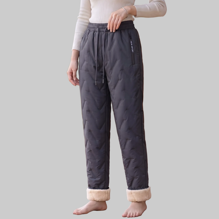 Fleece-Lined Water-Repellent Thermal Trousers