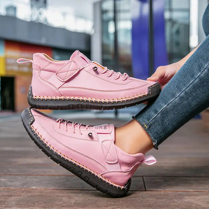 Unisex Cushioned Slip-On Trainers with Wide Toe Box
