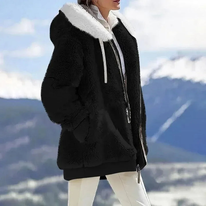 Hooded Zip Winter Jacket