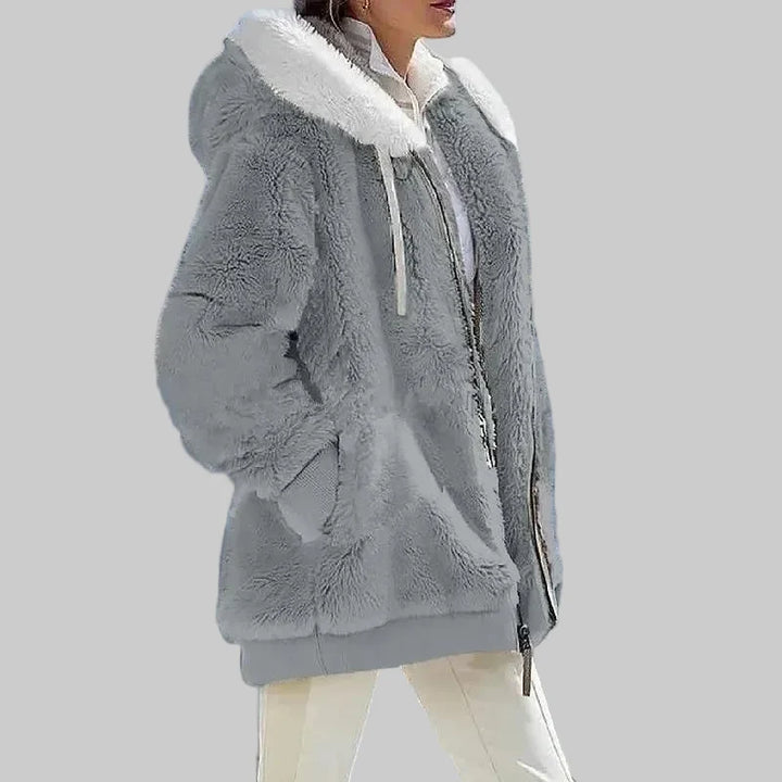 Hooded Zip Winter Jacket