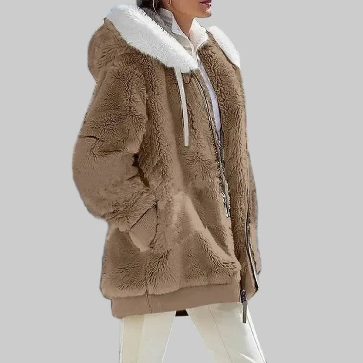 Hooded Zip Winter Jacket