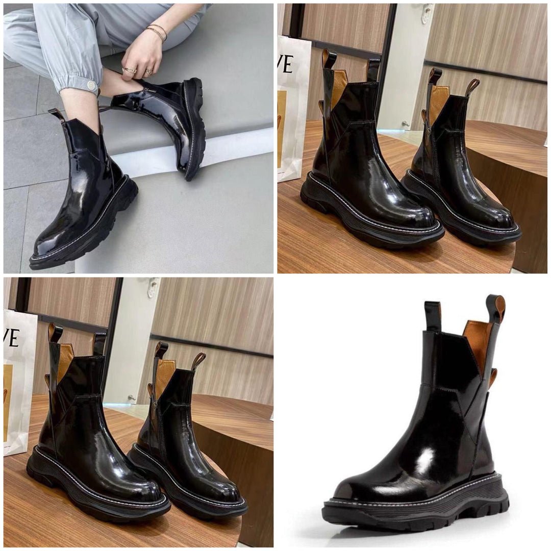 Women's Chunky Platform Chelsea Boots