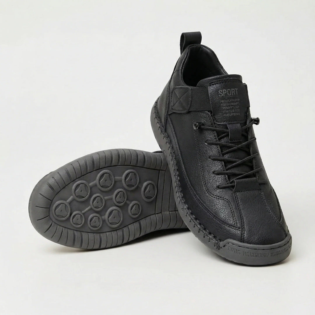 Unisex Cushioned Slip-On Trainers with Wide Toe Box