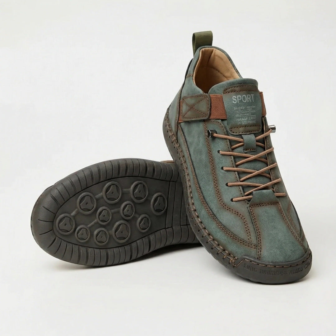 Unisex Cushioned Slip-On Trainers with Wide Toe Box
