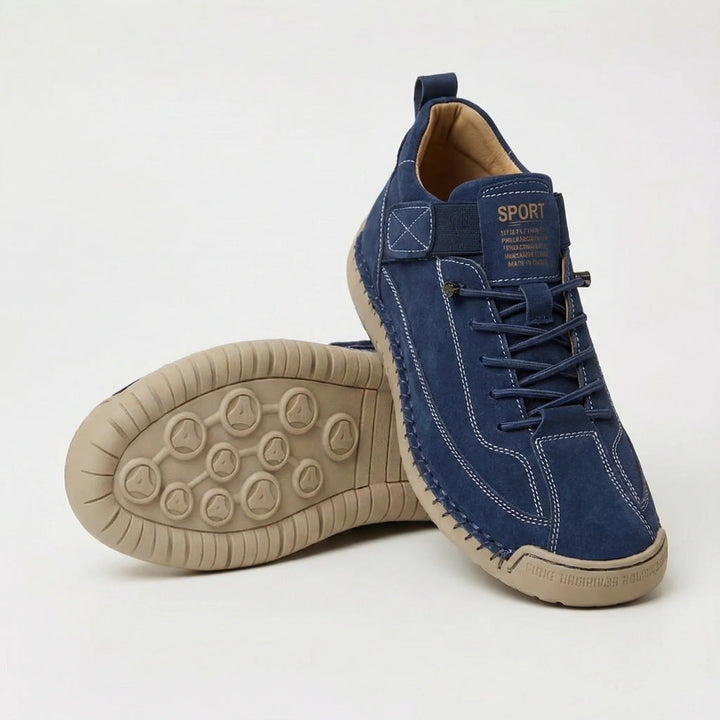 Unisex Cushioned Slip-On Trainers with Wide Toe Box
