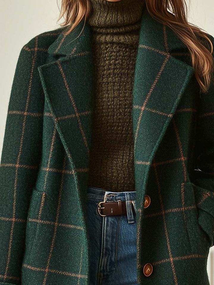 Classic Checked Coat