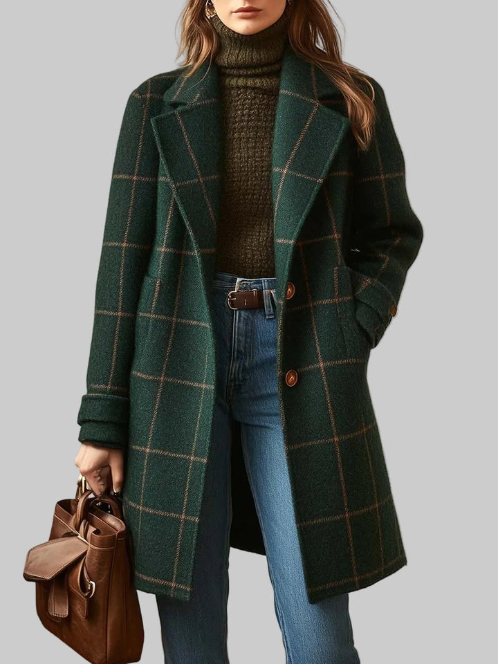 Classic Checked Coat