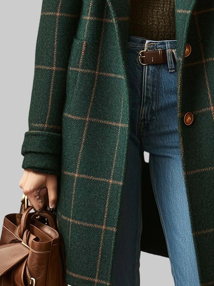 Classic Checked Coat