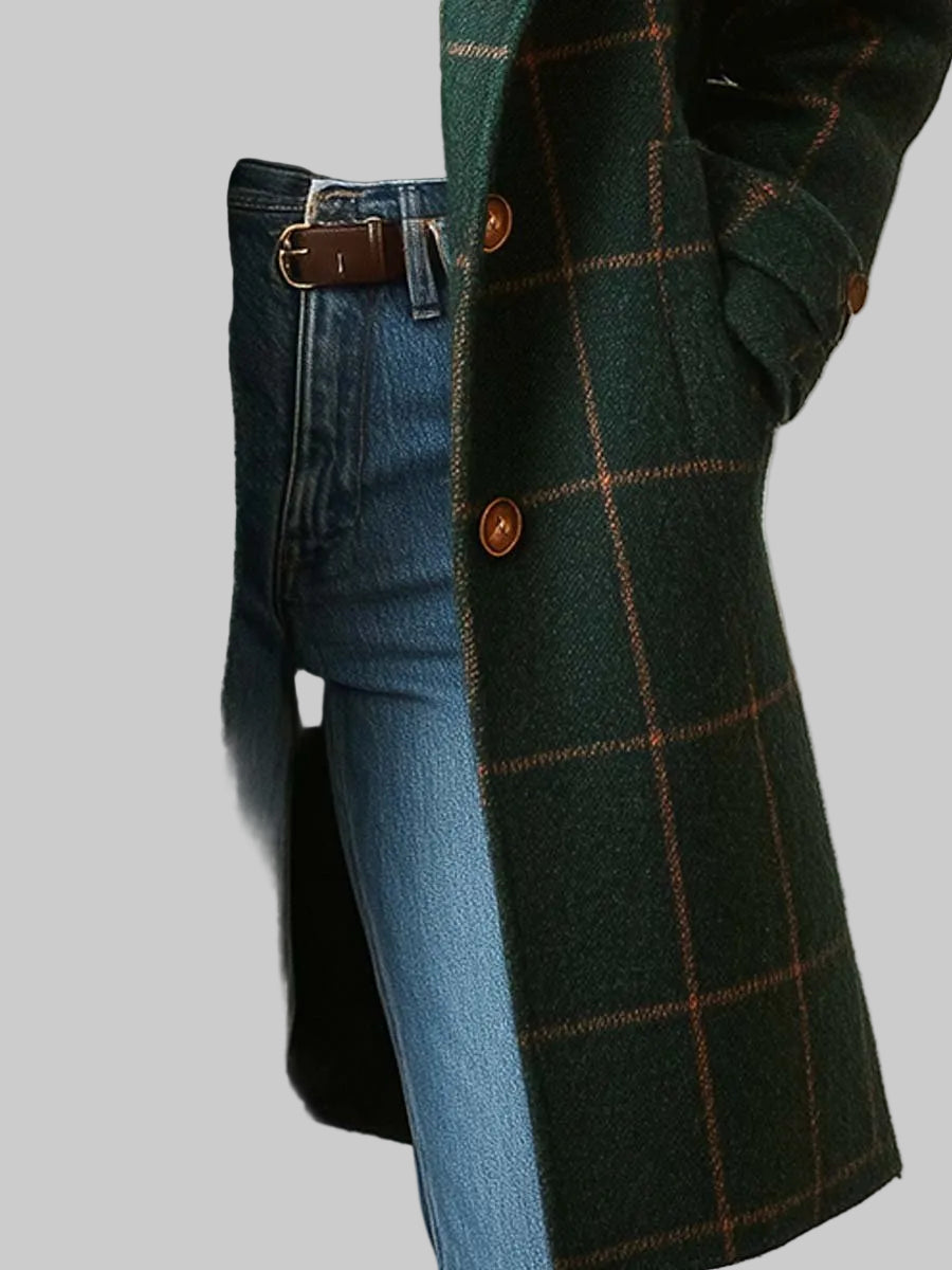 Classic Checked Coat