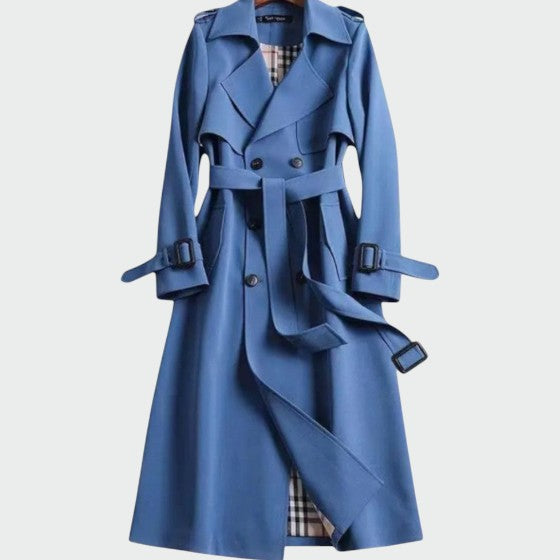 Women's Belted Lined Trench Coat