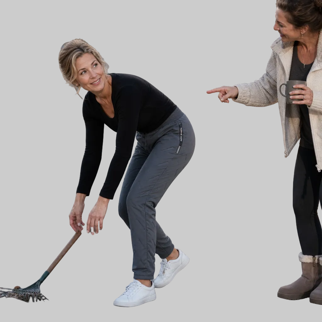 Fleece-Lined Water-Repellent Thermal Trousers