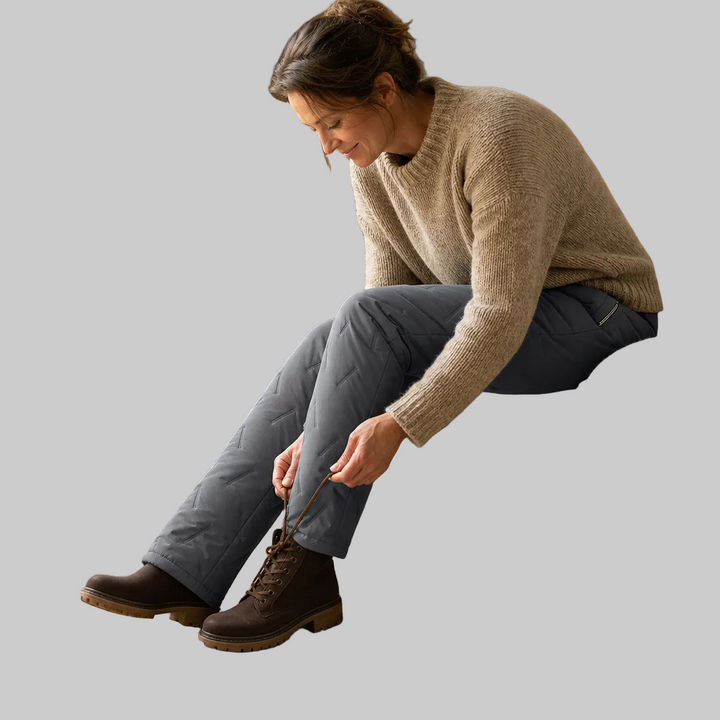 Fleece-Lined Water-Repellent Thermal Trousers