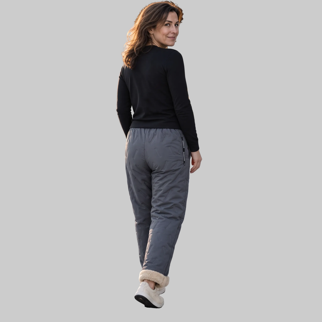 Fleece-Lined Water-Repellent Thermal Trousers
