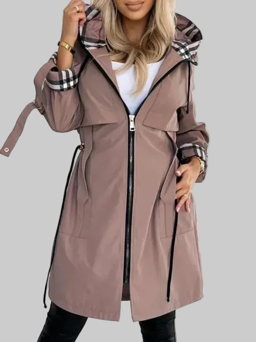 Waterproof & Windproof Hooded Zip Coat