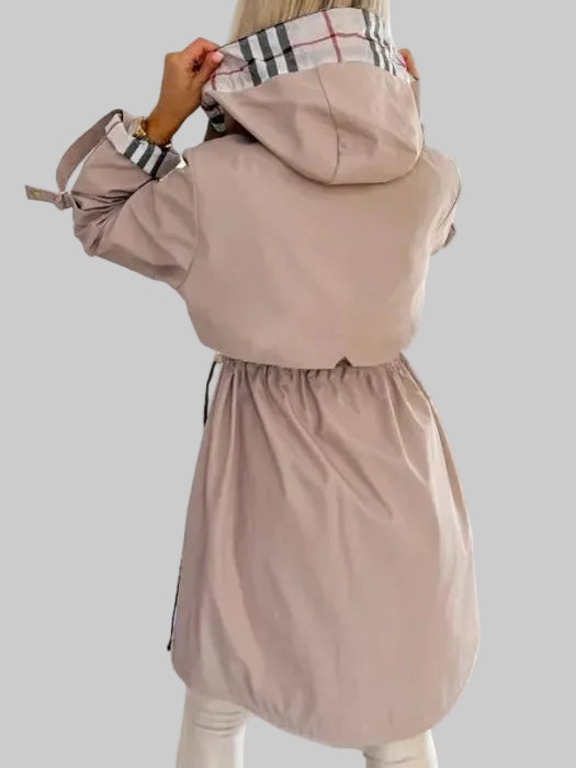 Women's Waterproof Windproof Hooded Zip Coat