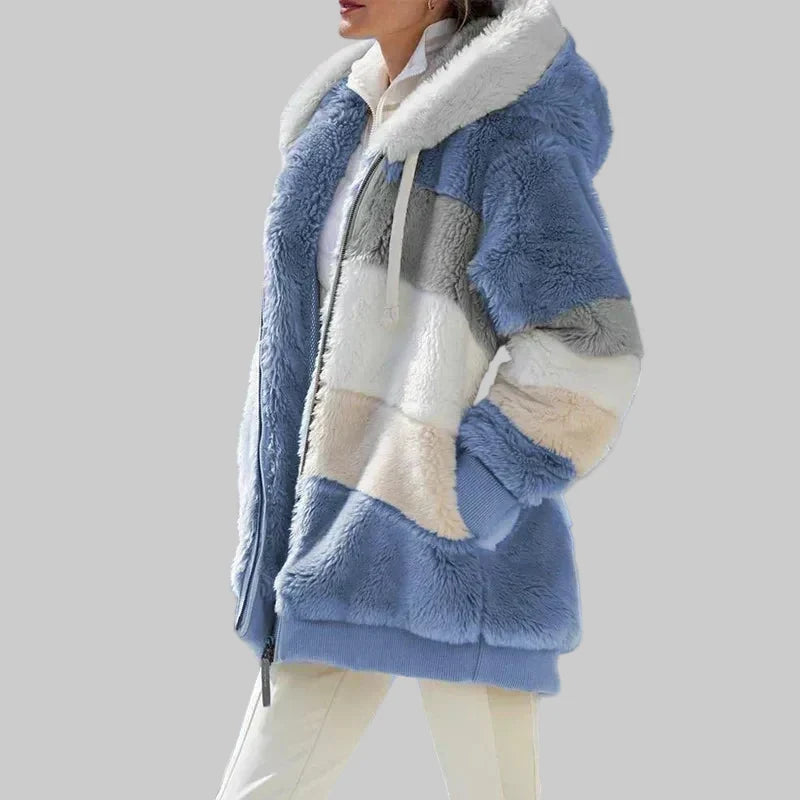 Hooded Zip Winter Jacket