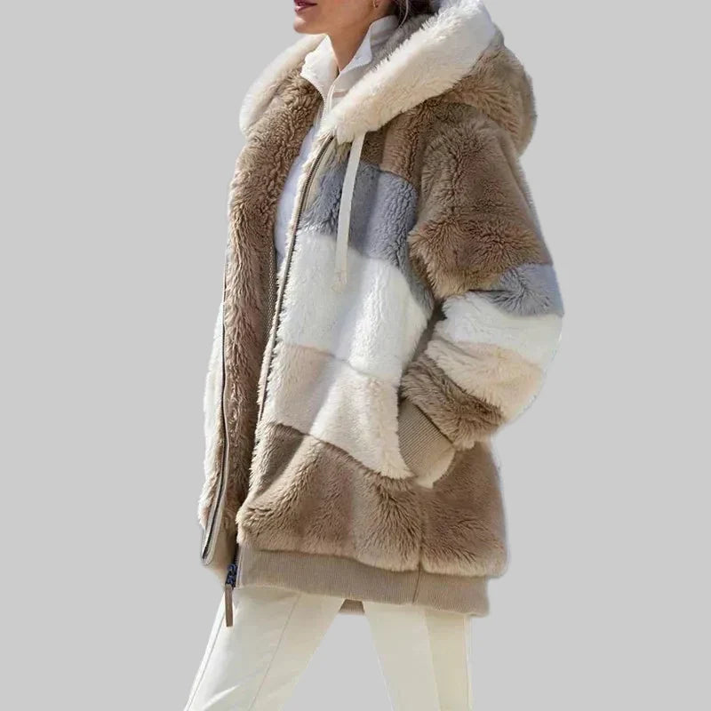 Hooded Zip Winter Jacket
