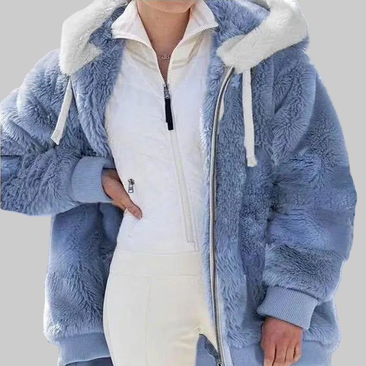 Hooded Zip Winter Jacket