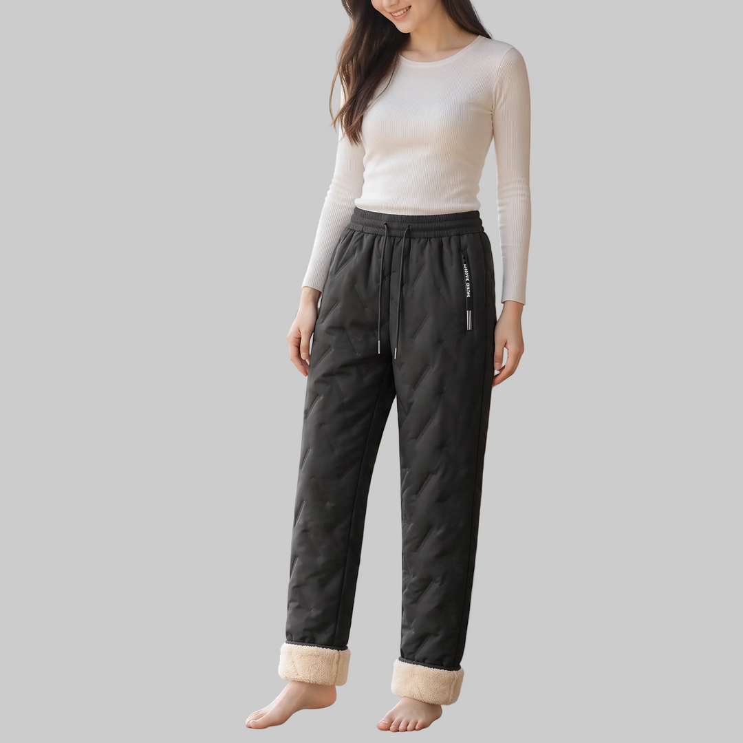 Fleece-Lined Water-Repellent Thermal Trousers
